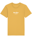The Roho Rafiki® Breathe t-shirt (Unisex) is a tubular t-shirt made from 100% organic cotton and offers a relaxed and contemporary fit. Breathe wording with Roho Rafiki's hashtag. Spectra Yellow. #RafikiSoul