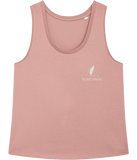 The Roho Rafiki® icon vest top (Women's) is crafted of 100% organic ring-spun combed cotton to create the tightly wrapped yarns responsible for its pleasing softness and strength. And when it comes to style, the medium loose-fit silhouette has a sleek-yet-relaxed look that’s totally on-trend. Canyon Pink. #RafikiSoul