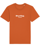 The Roho Rafiki® Boundless t-shirt (Unisex) is a tubular t-shirt made from 100% organic cotton and offers a relaxed and contemporary fit. Boundless wording with Roho Rafiki's hashtag. Bright Orange. #RafikiSoul