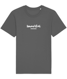 The Roho Rafiki® Immortal t-shirt (Unisex) is a tubular t-shirt made from 100% organic cotton and offers a relaxed and contemporary fit. Awake wording with Roho Rafiki's hashtag. Anthracite. #RafikiSoul