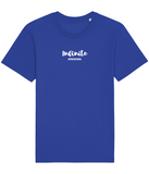 The Roho Rafiki® Infinite t-shirt (Unisex) is a tubular t-shirt made from 100% organic cotton and offers a relaxed and contemporary fit. Royal Blue. #RafikiSoul