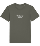 The Roho Rafiki® Courage t-shirt (Unisex) is a tubular t-shirt made from 100% organic cotton and offers a relaxed and contemporary fit. Khaki. #RafikiSoul