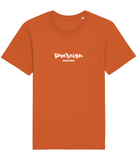 The Roho Rafiki® Sovereign t-shirt (Unisex) is a tubular t-shirt made from 100% organic cotton and offers a relaxed and contemporary fit. Bright Orange. #RafikiSoul