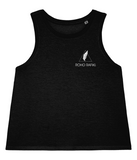 The Roho Rafiki® icon tank top (Women's) is a sleeveless top cut in premium 100% organic cotton and is complete with a signature soft-hand feel. Black. #RafikiSoul