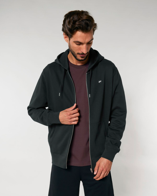 The Roho Rafiki® embroidered icon zip hoodie (Unisex) is made with 100% organic cotton and comes in a variety of colours. Weight: 350 gsm. The premium quality hoodie comes in a variety of colours. #RafikiSoul