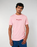 The Roho Rafiki® Boundless t-shirt (Unisex) is a tubular t-shirt made from 100% organic cotton and offers a relaxed and contemporary fit. Boundless wording with Roho Rafiki's hashtag. Cotton Pink. #RafikiSoul