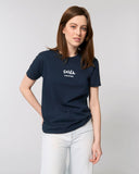 The Roho Rafiki® Earth t-shirt (Unisex) is a tubular t-shirt made from 100% organic cotton and offers a relaxed and contemporary fit. French Navy. #RafikiSoul