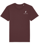 The Roho Rafiki® icon t-shirt (Unisex) is a tubular t-shirt made from 100% organic cotton and offers a relaxed and contemporary fit. Burgundy. #RafikiSou