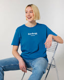 The Roho Rafiki® Kindness t-shirt (Unisex) is a tubular t-shirt made from 100% organic cotton and offers a relaxed and contemporary fit. Royal Blue. #RafikiSoul