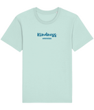 The Roho Rafiki® Kindness t-shirt (Unisex) is a tubular t-shirt made from 100% organic cotton and offers a relaxed and contemporary fit. Caribbean Blue. #RafikiSoul
