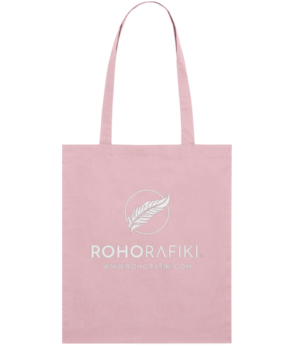 Our Roho Rafiki® lightweight tote bag is made with 100% organic cotton. This stylish cotton classic tote bag is for any conscious consumer. A practical purchase for carrying fitness/hobbies kit, shopping essentials, food or books, and a useful addition to any household. A variety of colours available. #RafikiSoul 