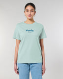 The Roho Rafiki® Serenity t-shirt (Unisex) is a tubular t-shirt made from 100% organic cotton and offers a relaxed and contemporary fit. Serenity wording with Roho Rafiki's hashtag. Caribbean Blue. #RafikiSoul