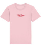 The Roho Rafiki® Wisdom t-shirt (Unisex) is a tubular t-shirt made from 100% organic cotton and offers a relaxed and contemporary fit. Wisdom wording with Roho Rafiki's hashtag. A range of colours are available. Cotton Pink. #RafikiSoul