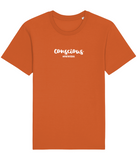 The Roho Rafiki® Conscious t-shirt (Unisex) is a tubular t-shirt made from 100% organic cotton and offers a relaxed and contemporary fit. Conscious wording with Roho Rafiki's hashtag. Bright Orange. #RafikiSoul