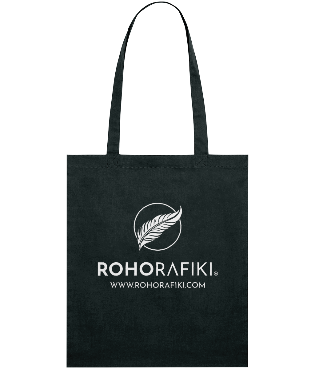 Our Roho Rafiki® lightweight tote bag is made with 100% organic cotton. This stylish cotton classic tote bag is for any conscious consumer. A practical purchase for carrying fitness/hobbies kit, shopping essentials, food or books, and a useful addition to any household. A variety of colours available. #RafikiSoul 