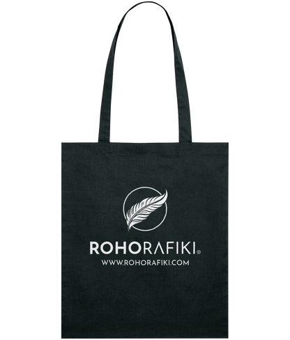 Our Roho Rafiki® lightweight tote bag is made with 100% organic cotton. This stylish cotton classic tote bag is for any conscious consumer. A practical purchase for carrying fitness/hobbies kit, shopping essentials, food or books, and a useful addition to any household. A variety of colours available. #RafikiSoul 