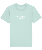 The Roho Rafiki® Boundless t-shirt (Unisex) is a tubular t-shirt made from 100% organic cotton and offers a relaxed and contemporary fit. Boundless wording with Roho Rafiki's hashtag. Caribbean Blue. #RafikiSoul