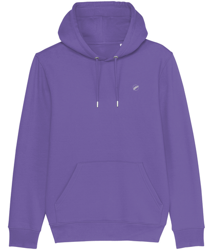 The ROHO RAFIKI® premium quality embroidered unisex hoodie is a core product, Vegan and made with 100% organic cotton. It is cosy, durable and can be worn when you want protection against the cold or the elements. A superb choice. It is available in a variety of colours. Purple love.