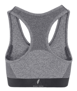 Our seamless Roho Rafiki® icon multi-sport sculpt bra provides freedom of movement with a seamless design for smooth comfort. #RafikiSoul