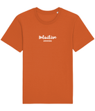The Roho Rafiki® Intuitive t-shirt (Unisex) is a tubular t-shirt made from 100% organic cotton and offers a relaxed and contemporary fit. Bright Orange. #RafikiSoul