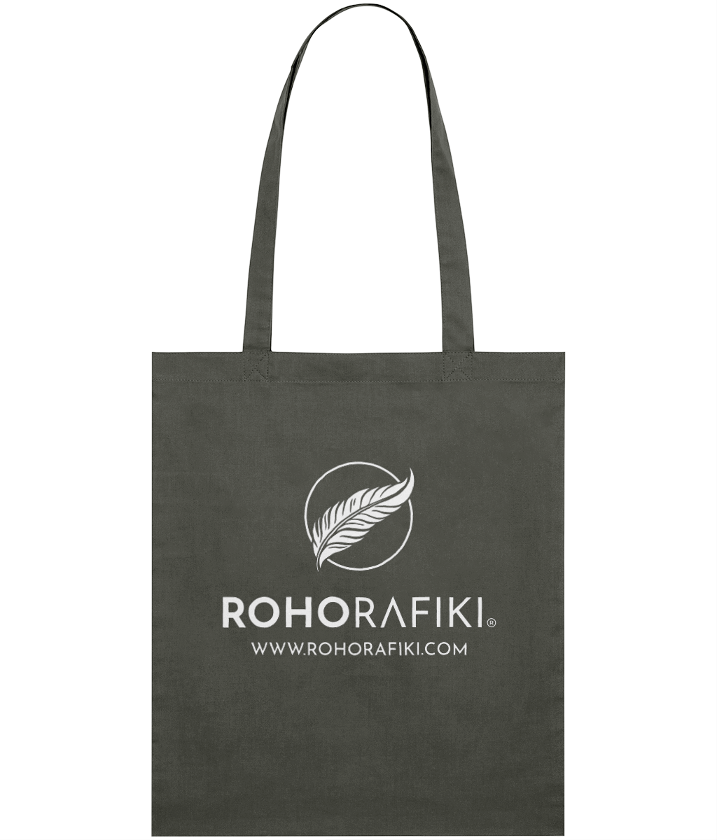Our Roho Rafiki® lightweight tote bag is made with 100% organic cotton. This stylish cotton classic tote bag is for any conscious consumer. A practical purchase for carrying fitness/hobbies kit, shopping essentials, food or books, and a useful addition to any household. A variety of colours available. #RafikiSoul 