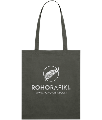 Our Roho Rafiki® lightweight tote bag is made with 100% organic cotton. This stylish cotton classic tote bag is for any conscious consumer. A practical purchase for carrying fitness/hobbies kit, shopping essentials, food or books, and a useful addition to any household. A variety of colours available. #RafikiSoul 