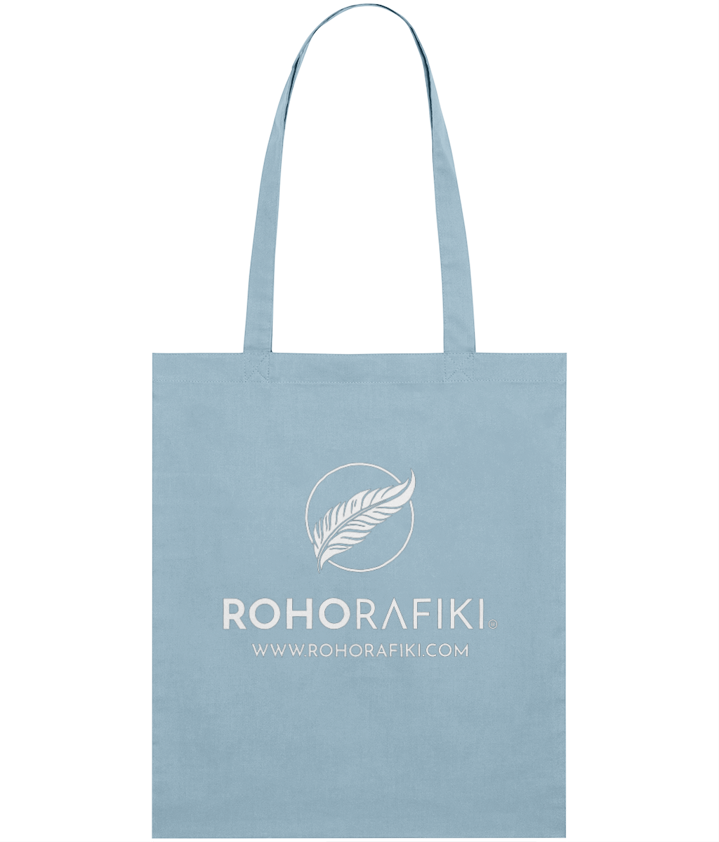 Our Roho Rafiki® lightweight tote bag is made with 100% organic cotton. This stylish cotton classic tote bag is for any conscious consumer. A practical purchase for carrying fitness/hobbies kit, shopping essentials, food or books, and a useful addition to any household. A variety of colours available. #RafikiSoul 