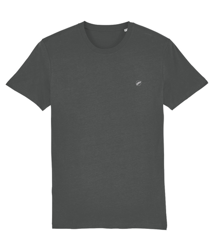 The Roho Rafiki® embroidered icon t-shirt (Unisex) is made from 100% organic cotton and offers a relaxed and contemporary fit. This quality lightweight t-shirt is soft to wear and comes in a great variety of colours. Anthracite.