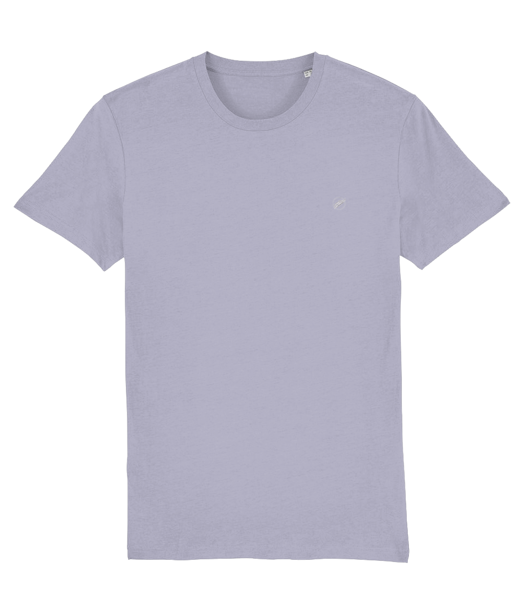 The Roho Rafiki® embroidered icon t-shirt (Unisex) is made from 100% organic cotton and offers a relaxed and contemporary fit. This quality lightweight t-shirt is soft to wear and comes in a great variety of colours. Lavender.